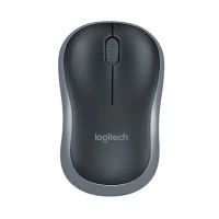 无线鼠标 M185 黑色灰边