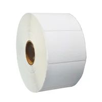 热敏纸标签 RM-80mm×60mm  跳距2mm 卷芯25mm 单排 白色