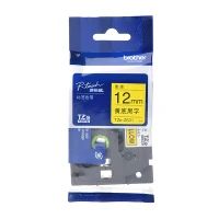 标准覆膜标签色带 TZe-Z631 黄底黑字 12mm×8m