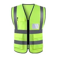 反光背心 F4S02 均码 荧光黄 120g经编布 EV