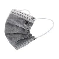 一次性活性炭防护口罩 103012 灰白色 耳戴式 50只