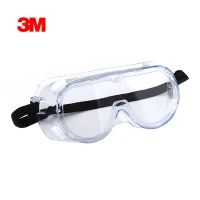3M 防化学护目镜 1621AF 防雾 1副